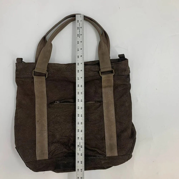 Corsia Women's Snakeskin Style Scale Pattern‎ Leather Deep Tote Bag - Picture 14 of 14